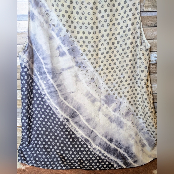 Garnet Hill Boho Prints Silk Tank - Picture 13 of 16